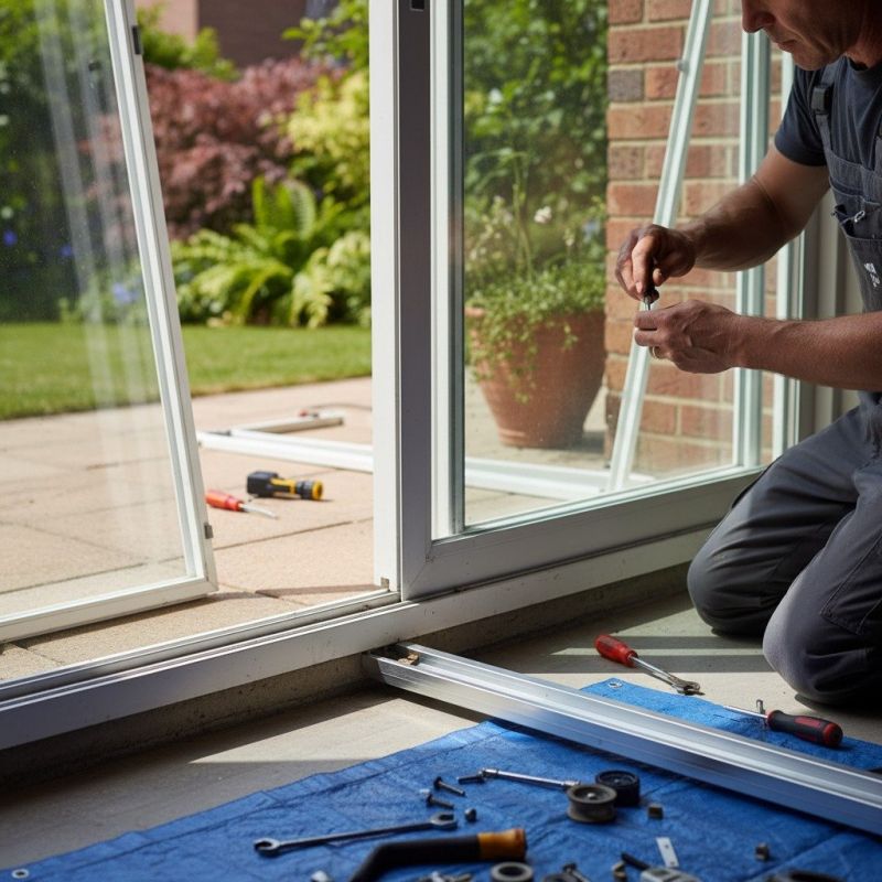 Sliding Door Track Repair in Alpharetta, GA